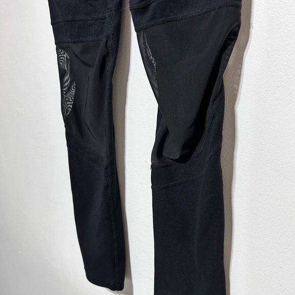 Nanette Lepore Black High Waist Mesh Leggings Size Small - Picture 7 of 14